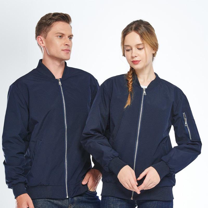 Осенняя ветровка со стойкой: Индивидуальная бейсбольная форма с вышитым логотипом