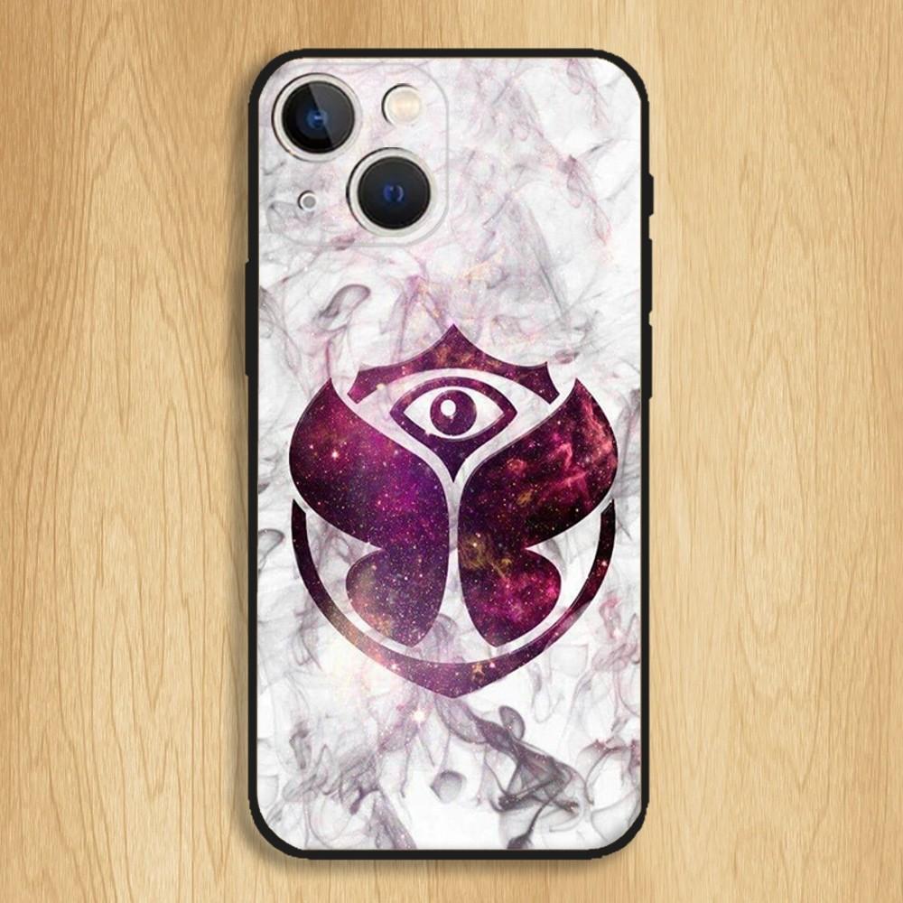 Tomorrowland Music Festival Phone Case For iPhone15,14,13,12,11,Pro,Max,Plus,Mini,X,XS,XR,8,7,6,S,Plus,SE Soft Black Case