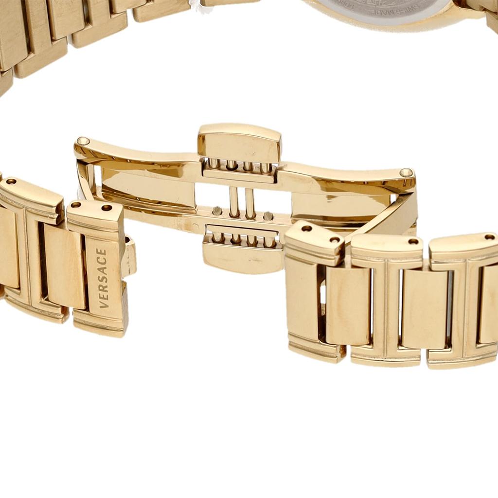 Watch Virtus Mini Venus Mini Black Dial Stainless Steel Sapphire Glass Quartz 28MM Swiss Watch VET300921 Gold [Versace] Women's [Item]