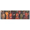 VidaXL Washable Kitchen Mat Spoon Spice Print 45x150 Cm 136543