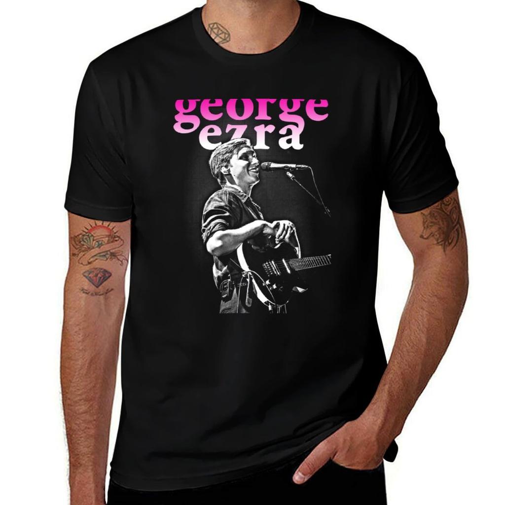 George Ezra Barnett Tshirt Work Wear Short Sleeve Tshirt