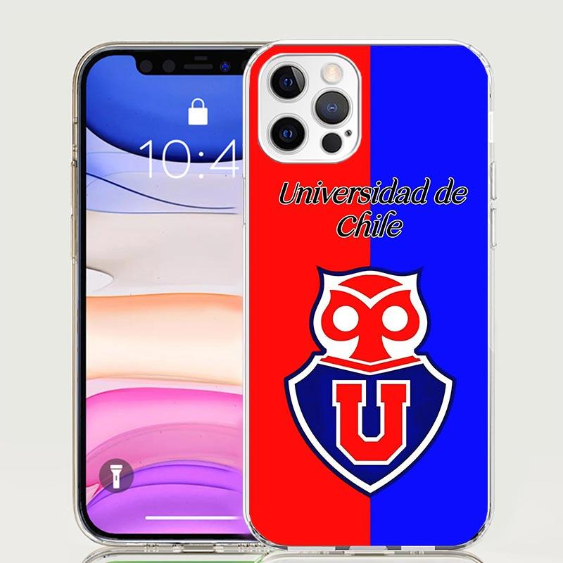 Чехол для телефона с логотипом университета De Chile U для iPhone 17 Air 16 15 Plus 11 14 Pro Max 13 Mini 12 7 8 + SE Узорное Искусство Индивидуальная Крышка