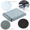 Rectangular Pet  Mats Cushion Dog Bed for Small Large Dogs 3D Memory Foam Dog Bed with Removable Ultra Soft Plush Cover