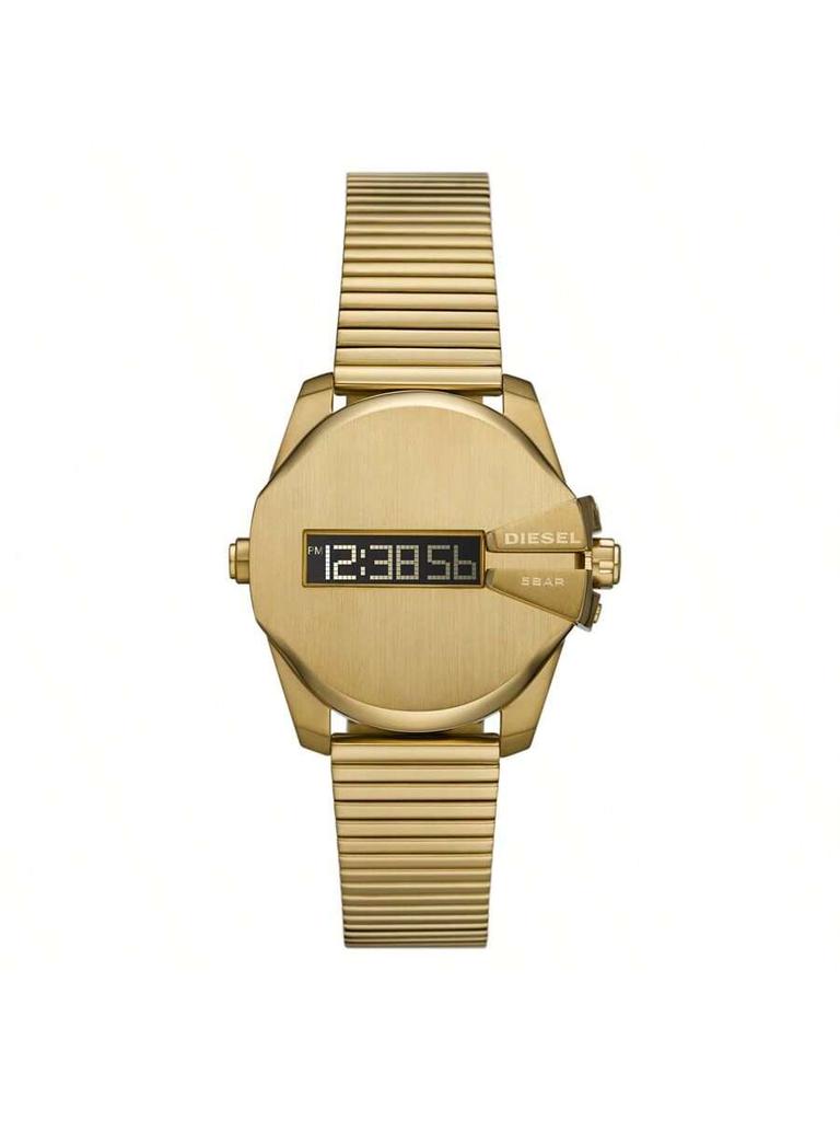 Цифровые часы DZ1961 для женщин/мужчин Классические Роскошные Серебряные из Нержавеющей Стали Женские Часы