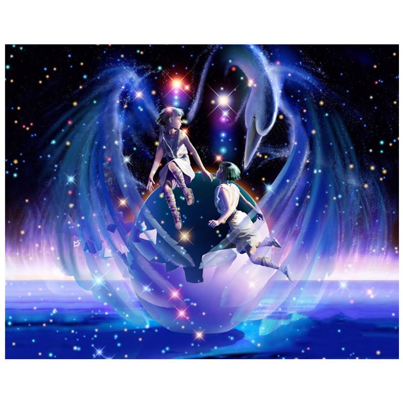 Полный 5D алмазная живопись Двенадцать созвездий DIY Алмазная вышивка Алмазная мозаика Наборы для вышивки крестом Домашний Декор Подарок