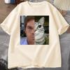Dexter Morgan Cat TShirts Funny Cotton Short Sleeve O Neck Tshirt Unisex Streetwear Unisexs Clothes Harajuku Printed TShirt Tops