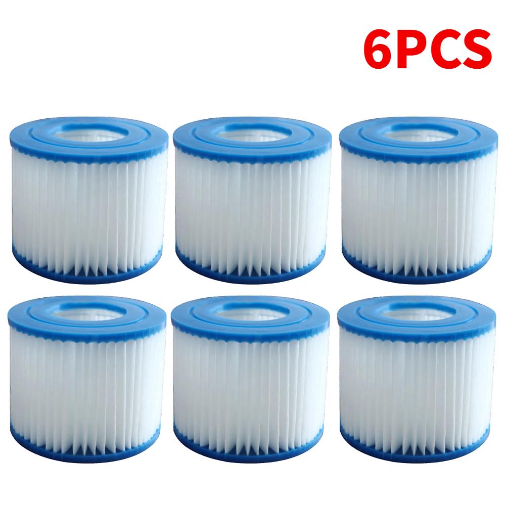 Type VI Spa Filter Cartridge Soft Rubber Ends Pool Filter Replacement SPA Filter for Flowclear VI Filter for Intex Filter
