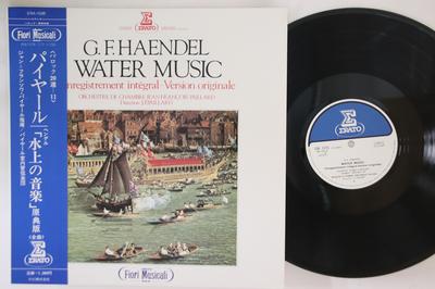 LP Пластинка JEAN-FRAN?OIS PAILLARD - Г.Ф.Гендель/Музыка на воде(Записываем ERA1035 RVC 1975 Япония Оби Классика Б/у