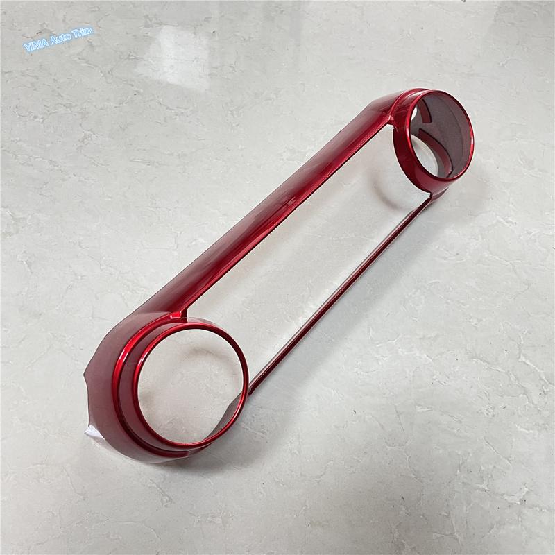 Air Conditioning Knobs Control Panel Fan Speed Button Cover Trim For TOYOTA RAV4 RAV 4 XA50 - 2024 ABS Kit Accessories