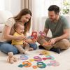 Wooden Locks Keys Baby Lock Key Matching Puzzle Colors Cognitive Shape Matching Montessori Educational Toy Lock Key Game
