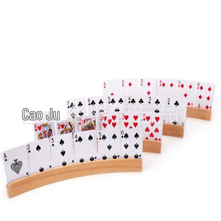 Wooden Playing Card Holder - Crafts Base