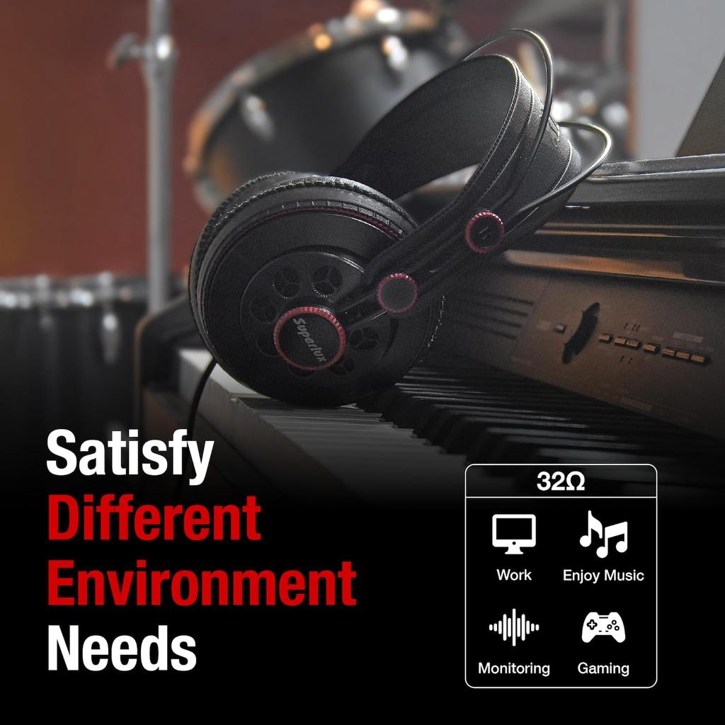 Superlux профессиональные мониторные наушники полуоткрытого типа HD681