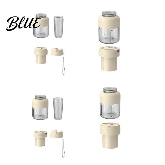 Juice Maker Cordless Juicer Cup with Straw Lid 800ml Portable Blender for Smoothies Fresh 38 Blade Crush Ice Travel Essential Wireless