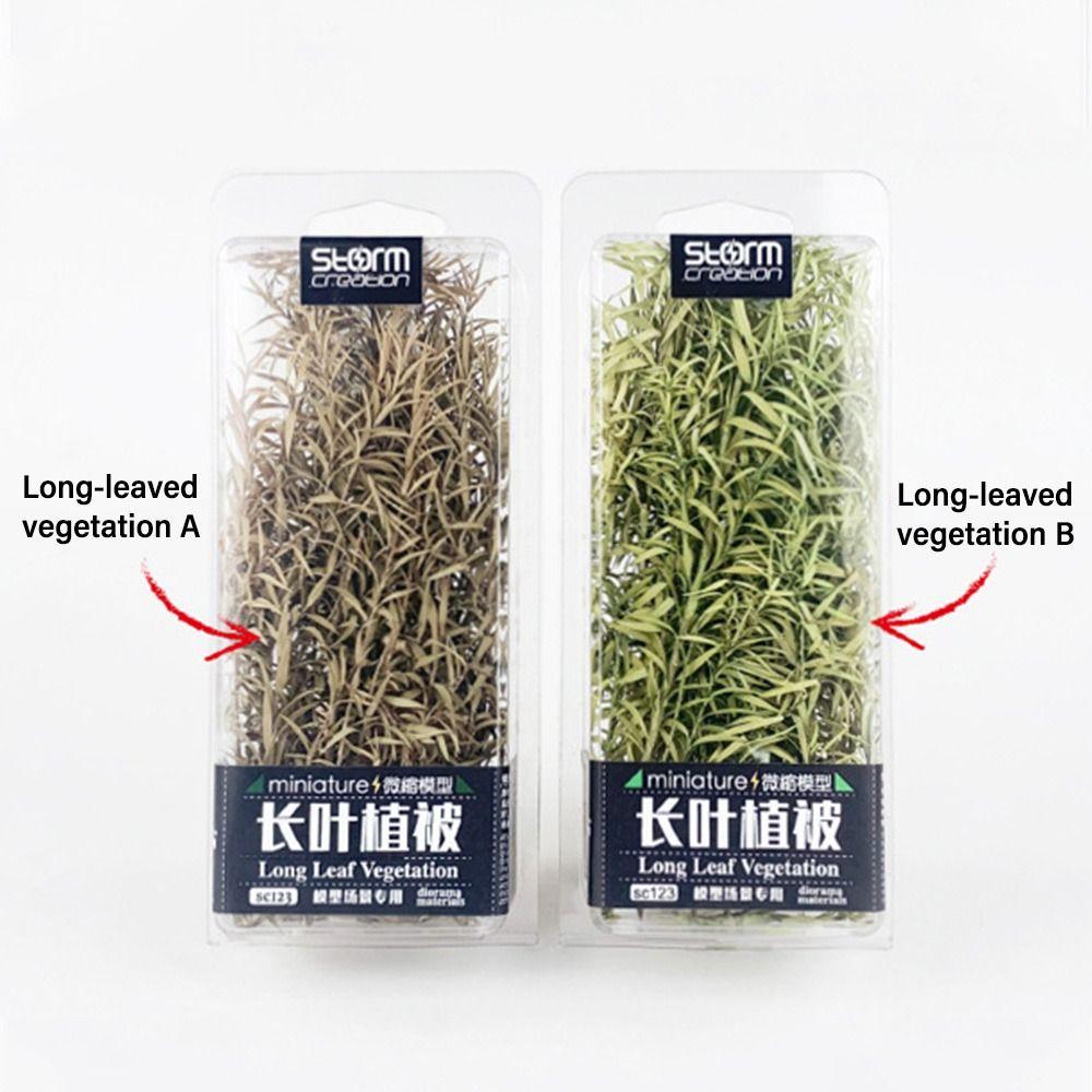 Сад Железнодорожный пейзаж Микропейзаж Песочный стол Растительность Скопление длиннолистной травы Миниатюрный тростник