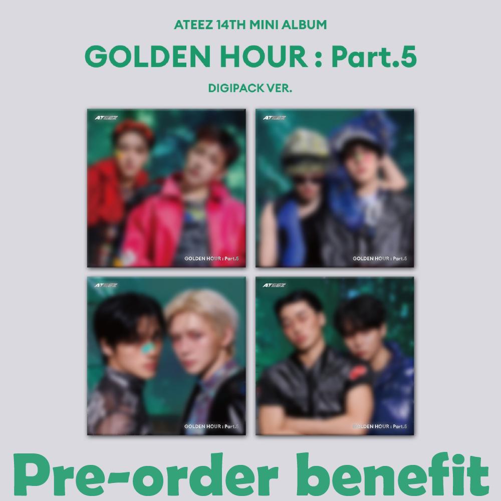 Предзаказ ATEEZ GOLDEN HOUR: Часть 5 Digipack Unit версия. И МАГАЗИН ПОБ