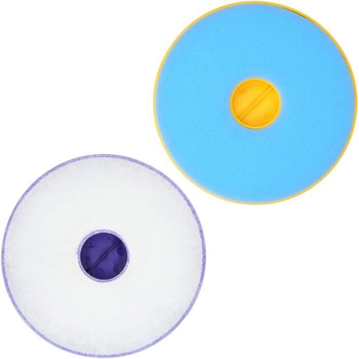 Pack 2 filtres HEPA pour aspirateur Dyson DC05 DC08 DC08T DC08TW - Filtre moteur H + pré-filtre lavable