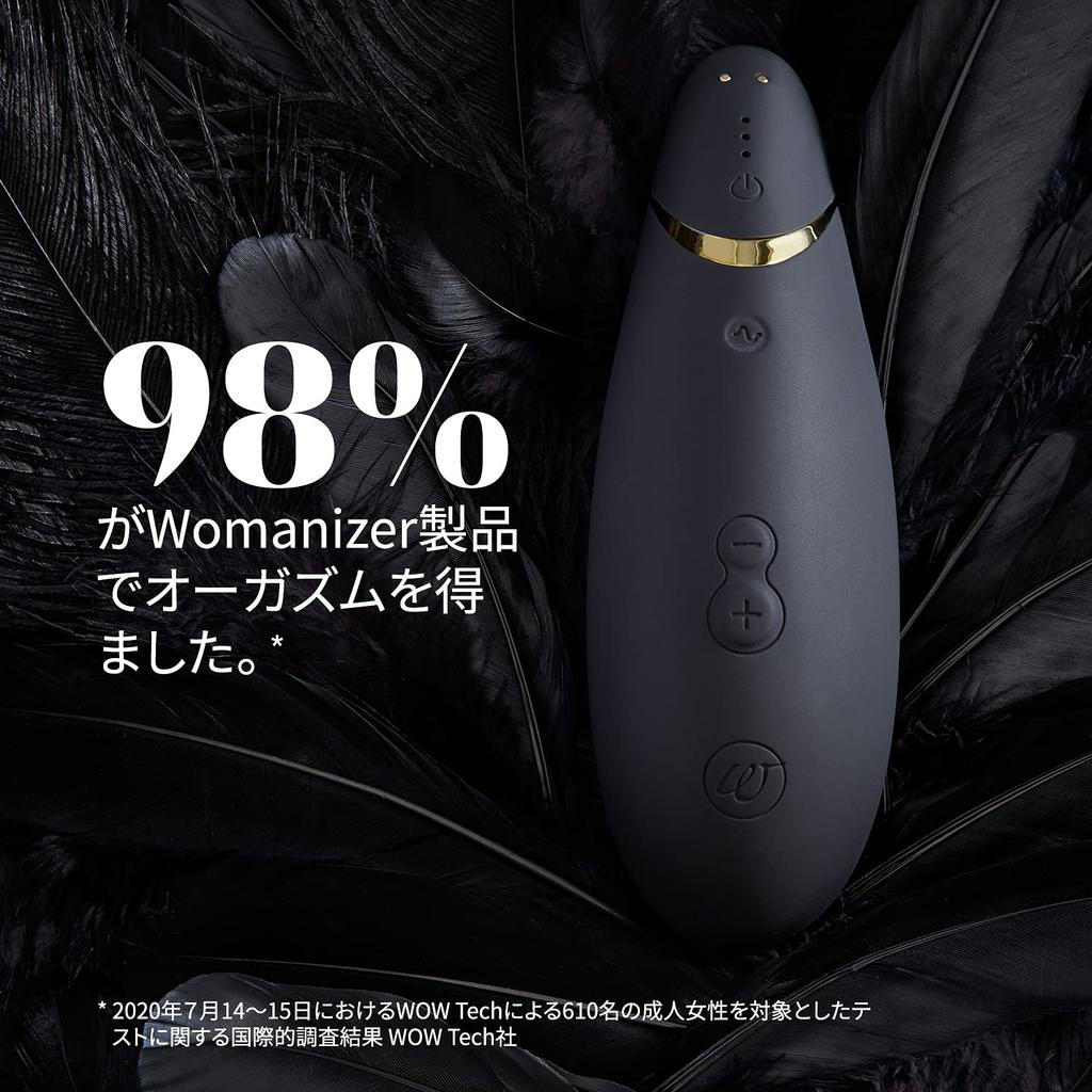 Womanizer Premium 1 Устройство для всасывания клитора с новым автоматическим управлением и интеллектуальной бесшумной новой функцией всасывания клитора.