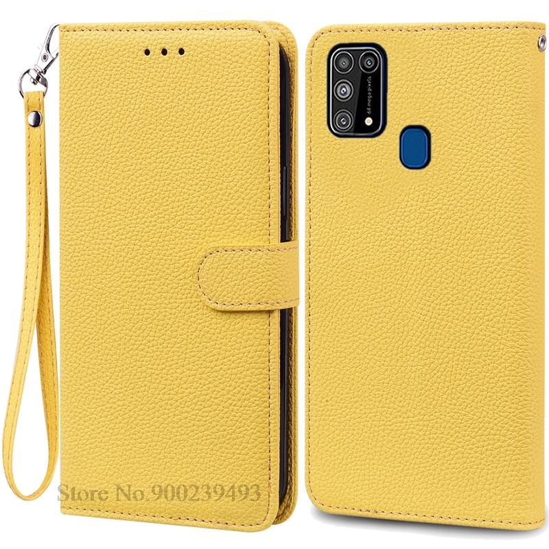 Чехол M31 для Samsung Galaxy M31, чехол, силиконовый кожаный флип-чехол для Samsung M31, чехол для телефона M 31 M315F, чехол, чехол, Fundas
