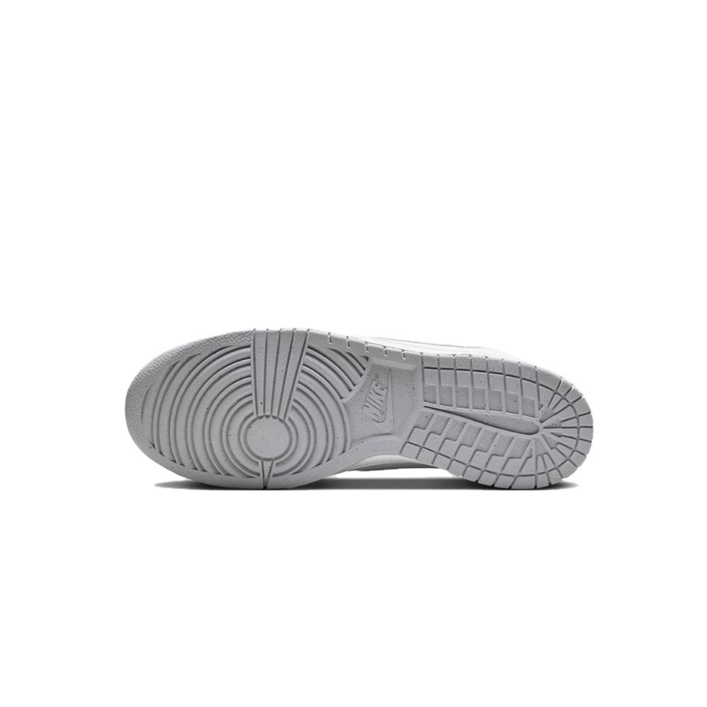 Nike Big Cloud Pattern Auspicious Qilin PU Slip Resistant Low top Casual Skateboard Shoes Unisex Gray White 355152-106(Team239-)