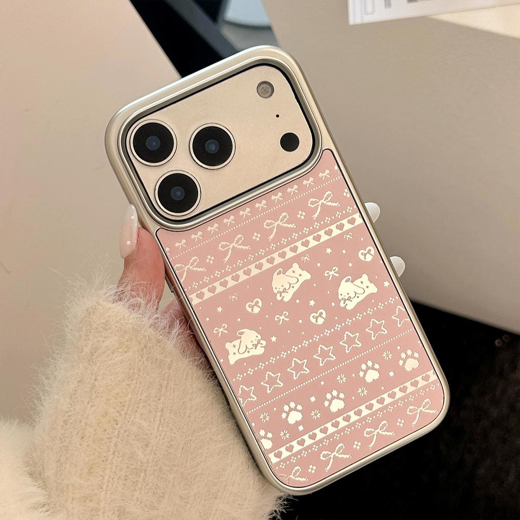Розовый чехол-кролик для iPhone 16, iPhone 17 и iPhone 17 Pro Max