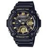 Youth Analog Digital Resin Black Dial Quartz AEQ-120W-9AV AEQ120W-9 100M Men's Watch