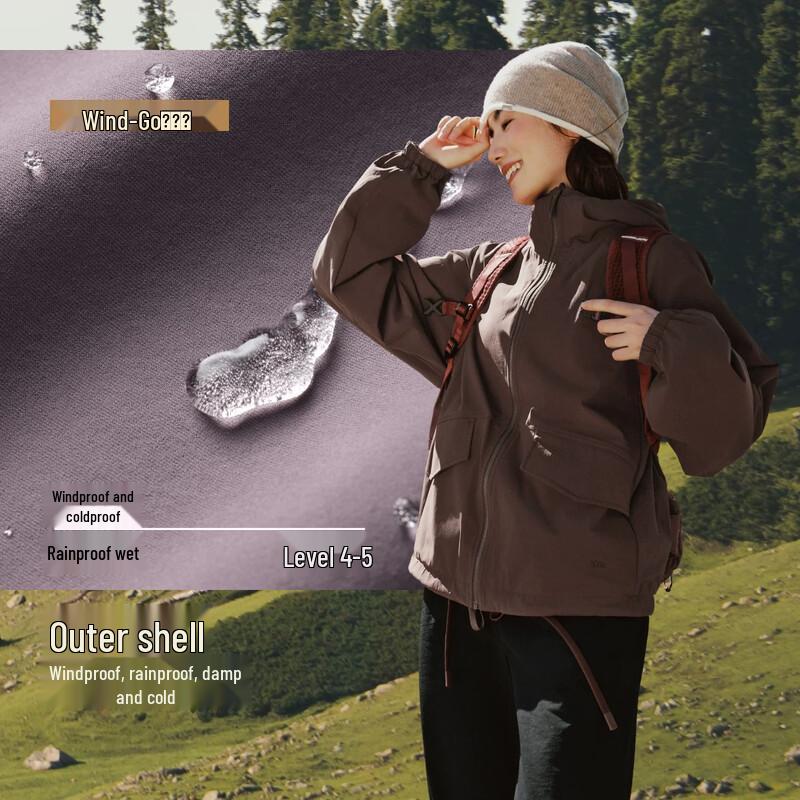 Beneunder Women's Reversible Fleece Stand-Collar Jacket