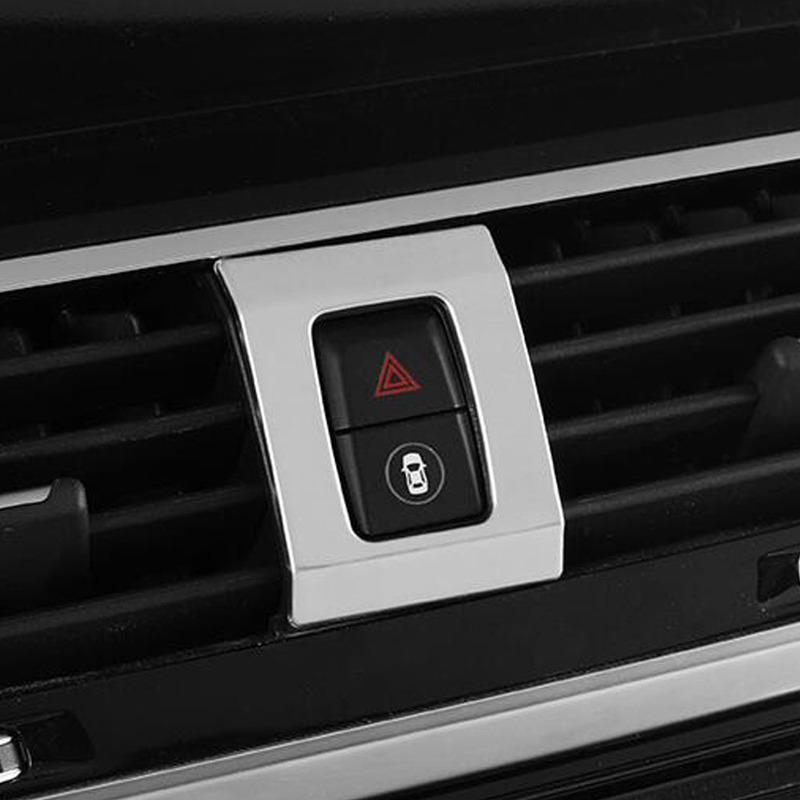 For BMW X3 XDrive 25i 28i 30i 2018      Warning Light Switch Panel Cover Trim Button Interior Accessories