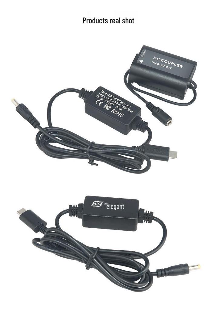 Panasonic DC-S5/S5K Полное декодирование Черный 22 Батарейный блок DCC17 Адаптер PD/TYPE-C.