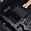Для Toyota Land Cruiser Prado LC250 J250 2024 ABS Черный Автомобильный Центральный Подлокотник Ящик для Хранения Аксессуары для Интерьера Автомобиля