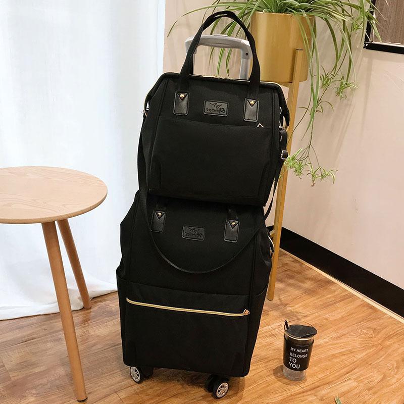 Путешествия на короткие расстояния, большая вместительная водонепроницаемая сумка для багажа, коробка на посадочной тележке, легкая дорожная сумка для деловых поездок, дорожная сумка