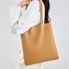 New Versatile Shoulder Bag for Women with High-end Niche Tote Bag Large Capacity Jurgent Leather Bucket Bag