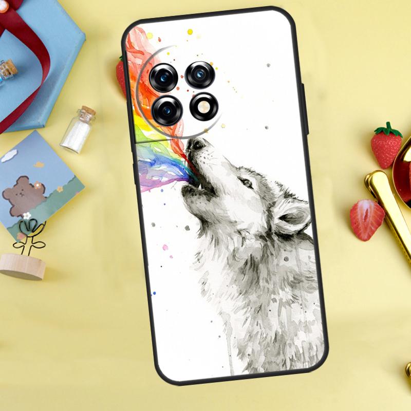Animal Wolf Case For OnePlus 15 13 12 11 9 10 Pro 13T 13R 12R 10T 8T Nord 5 CE 3 4 2 Lite N20 N30 Cover
