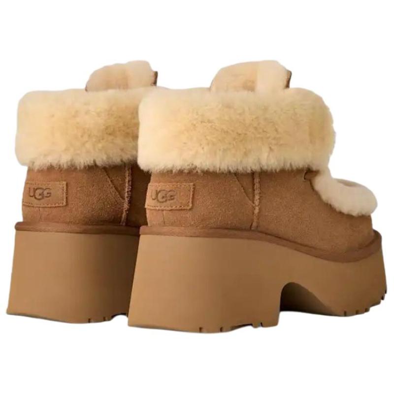 UGG Женские термоботинки Esmee, каштановые кроссовки, 1171532-CHE