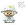 Mini Sheep Figurine Resin Miniature Animal Ornament Fall Harvesting Sheep Statue for Fairy Garden DIY Craft Micro Landscape