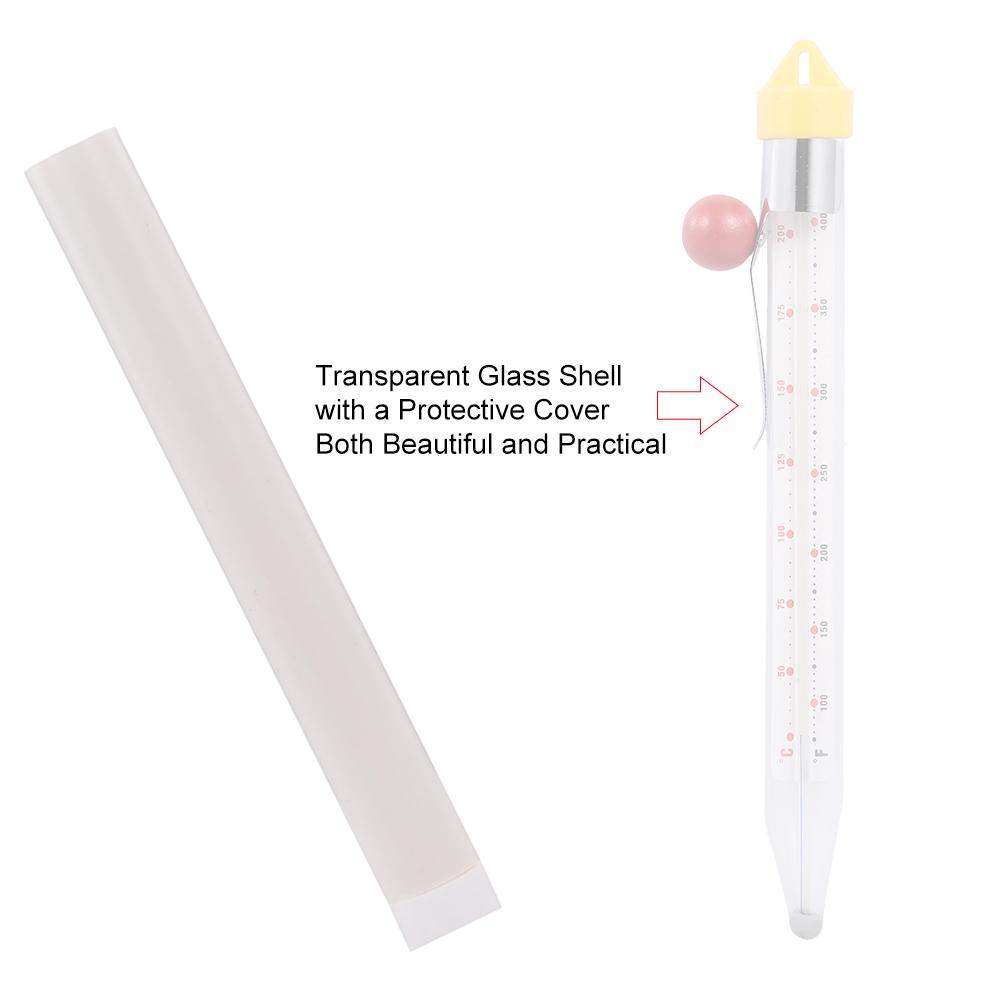 Food Thermometer Kitchen Thermometer Candy Thermometer Jam Thermometer Syrup Thermometer with Pot