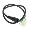 Electric Bike Motor Adapter Cable Waterproof 9pin Female Connector Motor Adapter Conversion Cable