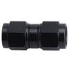AN6 AN10 Алюминиевый поворотный прямой соединитель-адаптер с внутренней резьбой Черный TF-1108