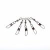 Metal Tackle Tool Hanging Snap Fishing Pins Swivels Solid Rings Fishing Line Connector