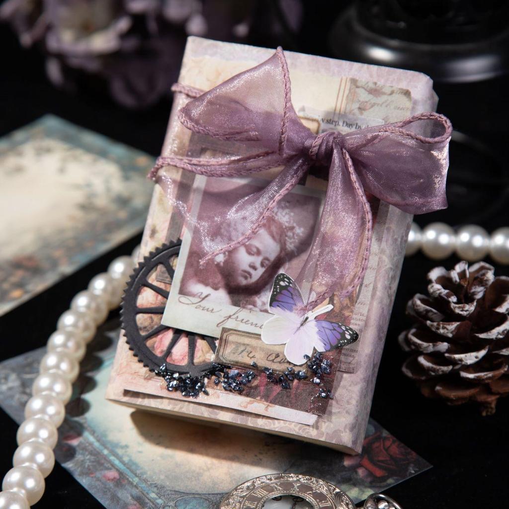 30 шт./компл., винтажный садовый цветок, бордюр, ландшафтный журнал, материал, бумага, журнал для скрапбукинга, принадлежности для самостоятельного изготовления