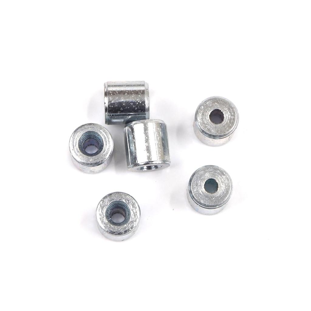 ECR026 100 шт. Ремонт механизма стеклоподъемника автомобиля, стальной трос, концевой фитинг, мягкий штифт, стопорная втулка, заклепка 5x5/1,7 мм