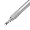 Baseus Dual Tip Stylus & Gel Pen for Touchscreens - Silver