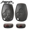 Jingyuqin 2/3 Кнопки Пульт ДУ Чехол Корпус Брелок Стайлинг Для Renault Dacia Modus Clio 3 Twingo Kangoo 2 Брелок