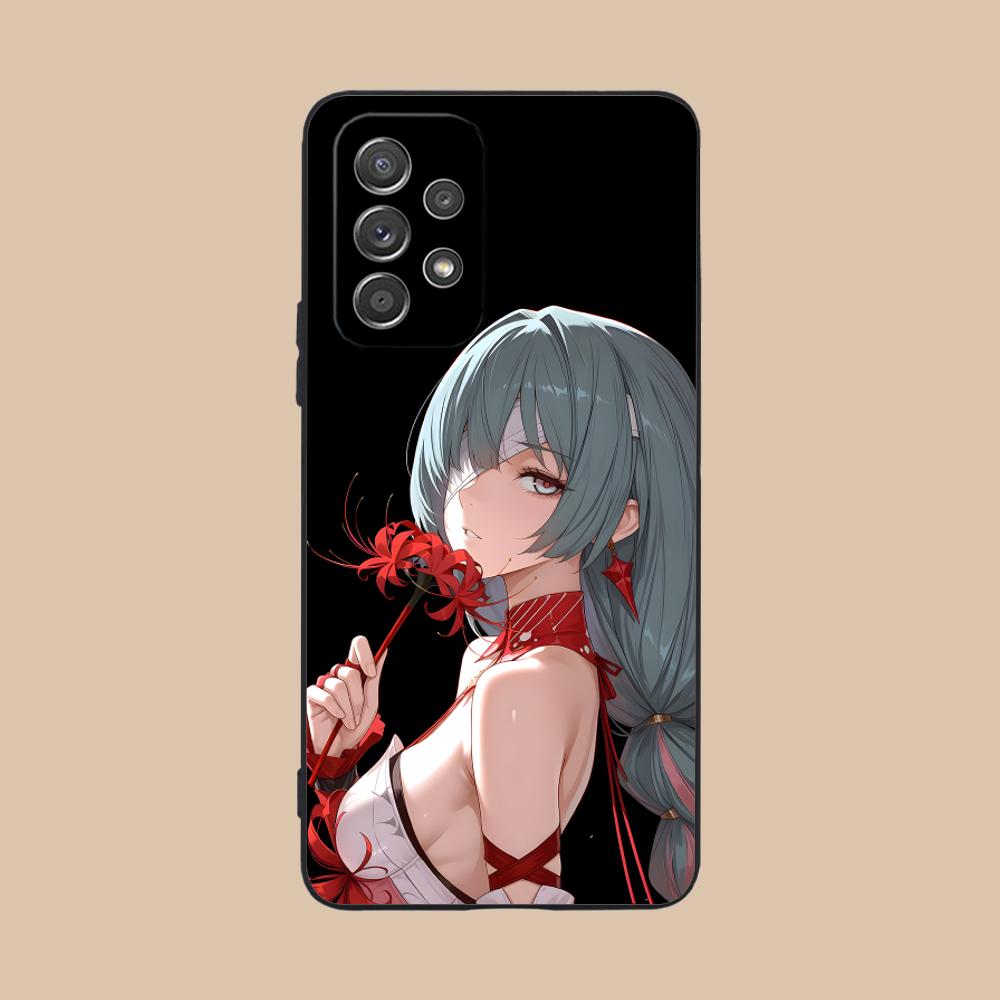 Чехол для мобильного телефона Wuthering Waves Phrolova Матовый для Samsung Galaxy M55 54 42 35 34 33 32 23 22 15 14 13 12 F55 5G