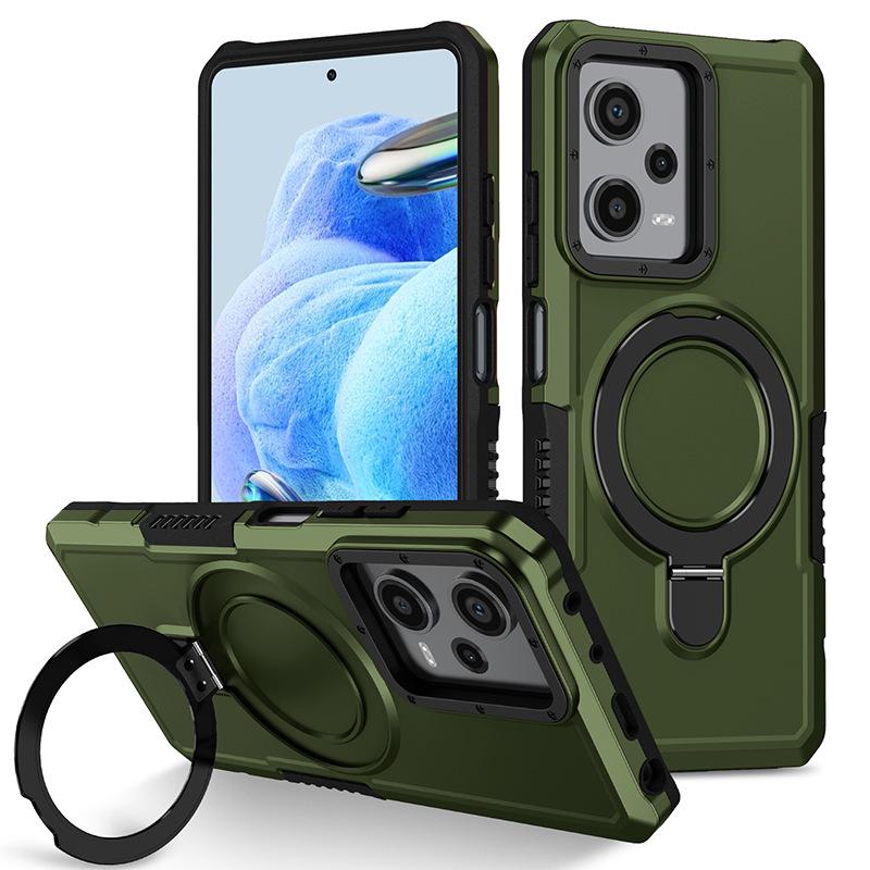 Чехол для телефона Xiaomi 11T POCO X4 PRO/Redmi Note 10 13C с держателем-кольцом для пальца