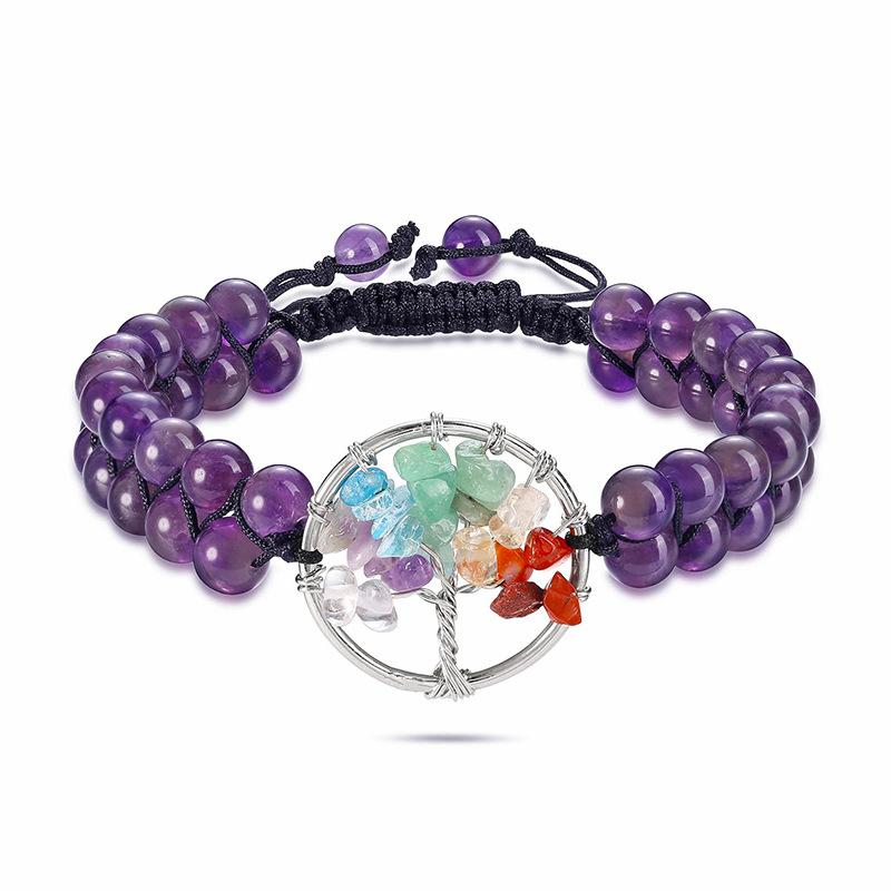 JYL TS Bracelet Double-Layer Life Tree Design Promotes Growth & Joy