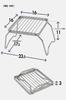 Campers Collection Yamazen Cooker Stand, Solo Camping/Outdoor, Foldable, Lightweight, Compact, Silver, Single Burner Stand SBS-16
