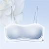 Liquid foundation invisible tube top vest women's comfortable seamless underwear small chest gathering thin shoulder strap suspender beautiful back