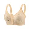 Cotton Front Closure Bras Plus Size Wireless Bralette Cotton Bra Vest Front Buckle Brassiere Comfortable Underwear S-4XL