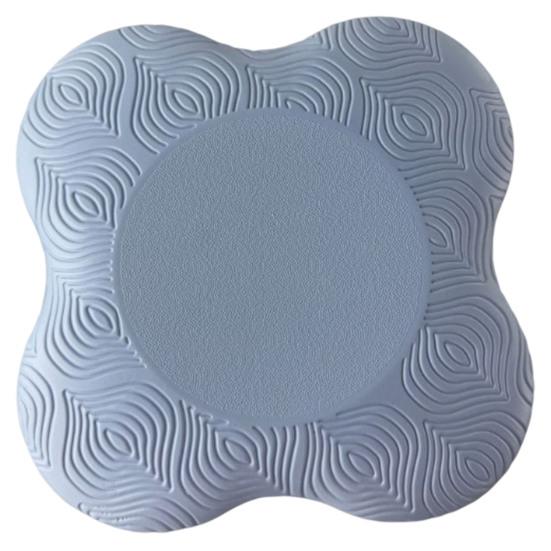 1 шт. коврик для йоги для колен, утолщенный, мягкий, нескользящий, с высокой несущей способностью, ударопрочный, из искусственной кожи, поддержка для йоги, коврик для колен, для занятий йогой