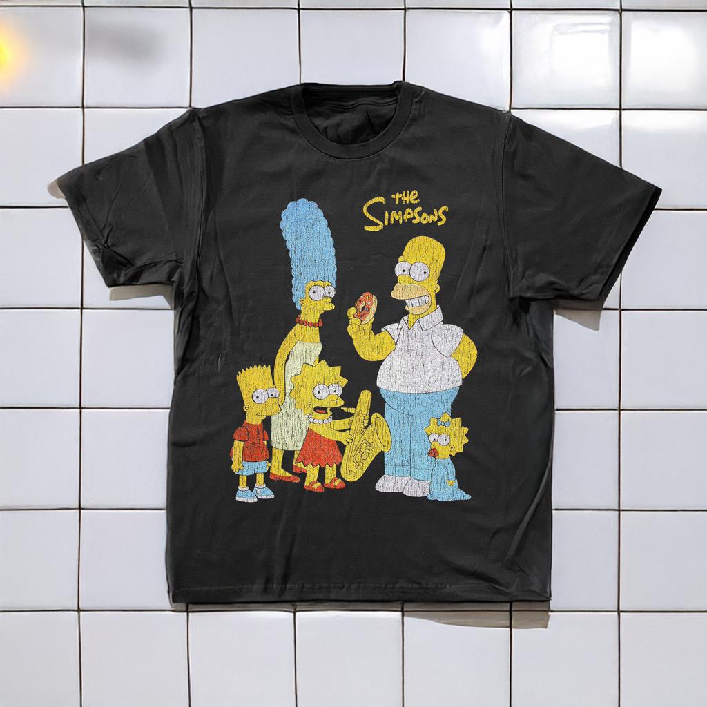 93 The Simpsons Rare T-Shirt Black S